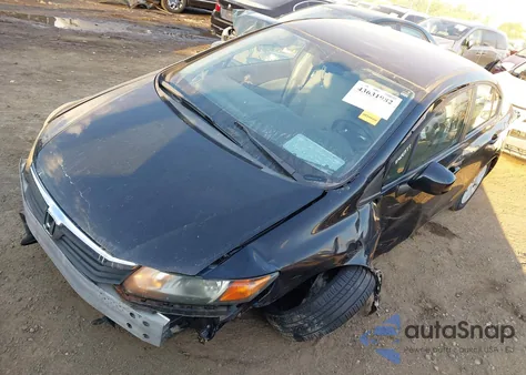 2012 Honda Civic Lx z USA, uszkodzony, nr VIN 19XFB2F59CE101035